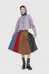 YANYAN KNITS Fall/Winter 2025 Collection: FAFA Alpaca Wool Knit Sweater/Top/Pencil Skirt YYK-YYW24-1942-ZI (Wool Sweater)